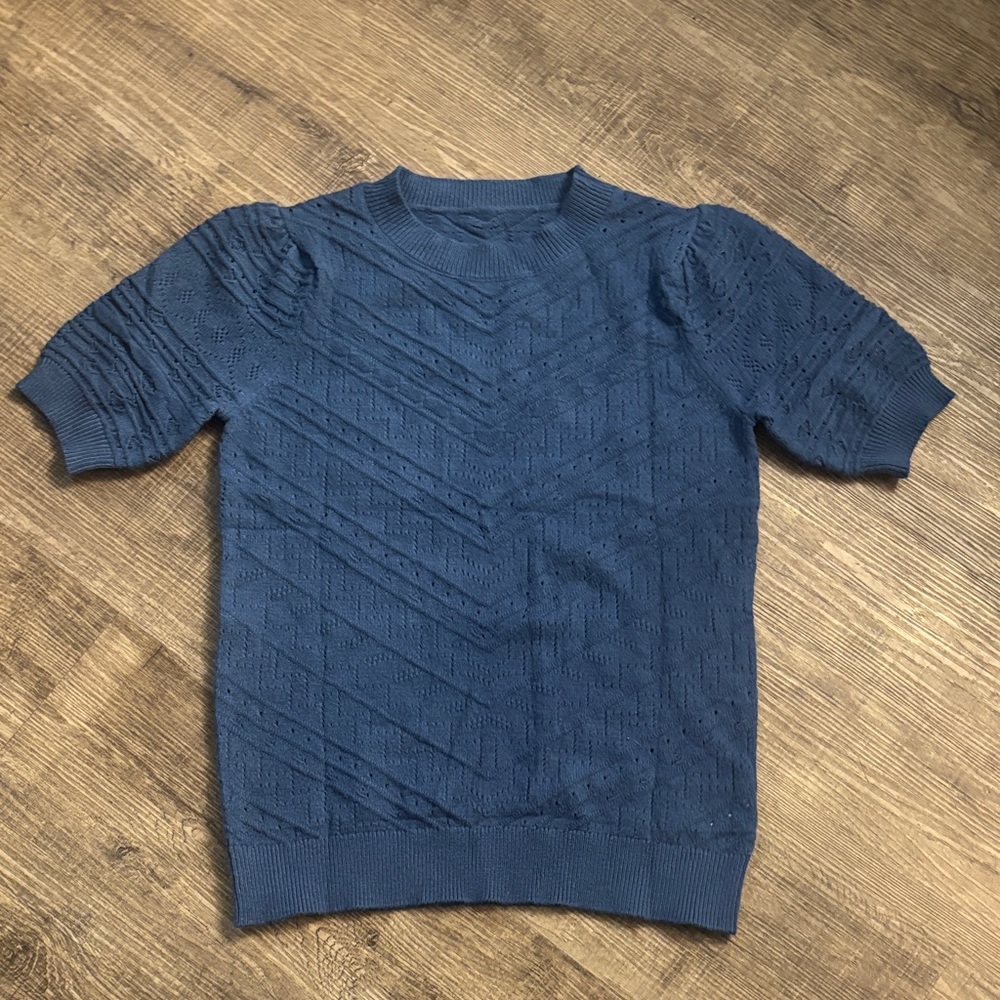 Womens Blue Sweater